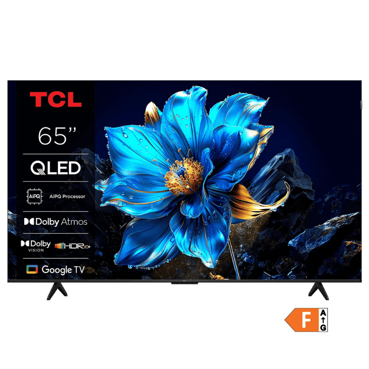 TV TCL 65" 65P7K UHD QLED Google TV Smart TV 4K