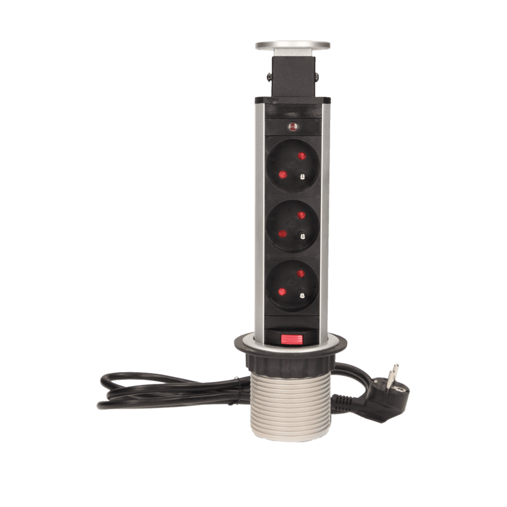 TOMADA DE MESA POP UP 0,6CM COM CABO DE 1,8M