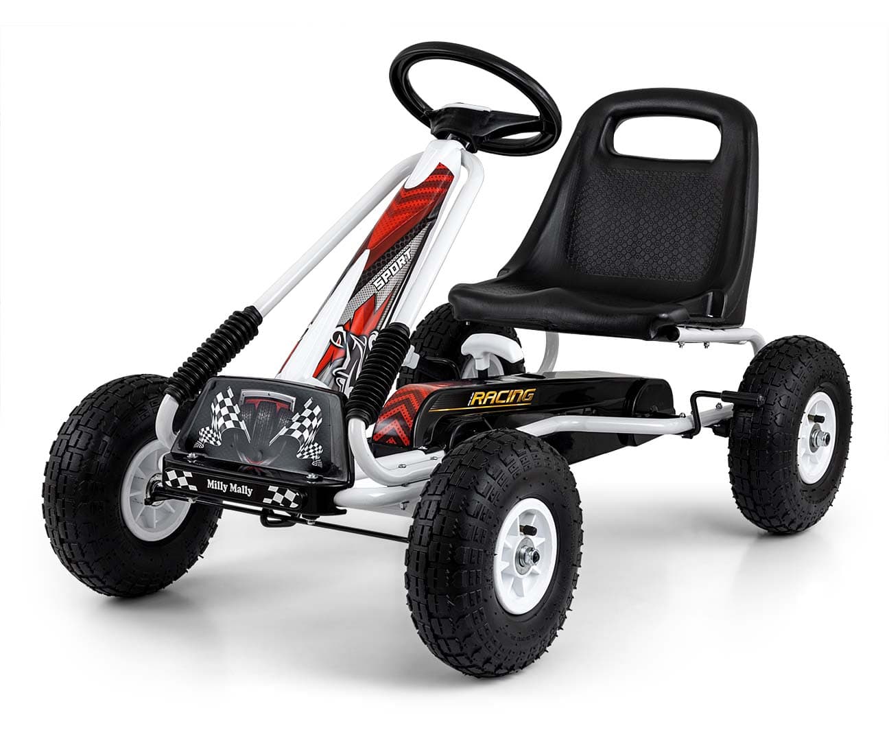 Kart A Pedais Thor White Milly Mally