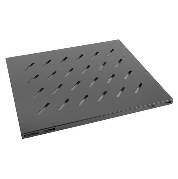 Lanberg Prateleira Fixa 19" 1U 465x515x22 Black - AK-1003-B