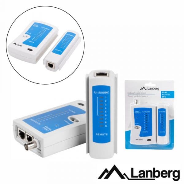 Lanberg Testador de Cabos Rede RJ45 NT-0401