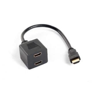 Cabo Adaptador Lamberg 1x HDMI para 2x HDMI
