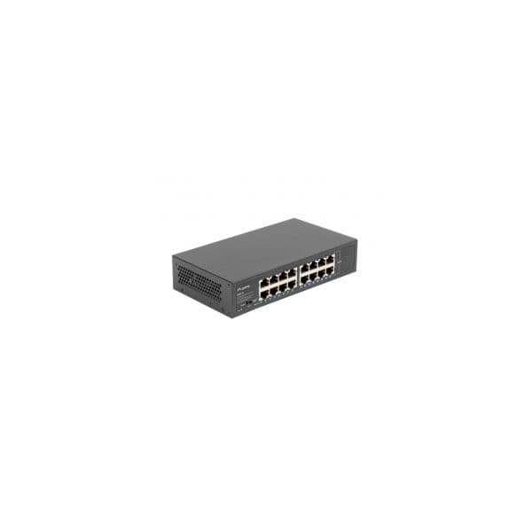 Lanberg Switch Switch 16 Ports Gigabit Ethernet Rack 10´´/19´´ - RSGE-16