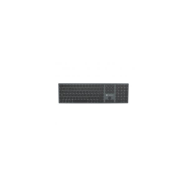 Teclado Natec Dolphin Wireless Slim Bluetooth X-Scissors Aluminio