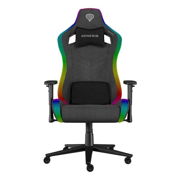 Cadeira Gaming Genesis Trit 660 RGB Grey