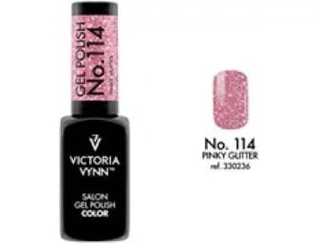 Victoria Vynn Verniz Gel Nº 114 - Pinky Glitter - 8 ml