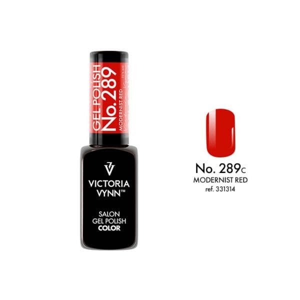 Victoria Vynn Verniz Gel Tom 289 Modernist Red 8ml