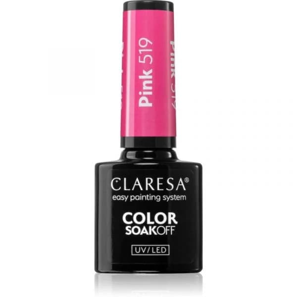 Claresa Soakoff UV/LED Color Sunny Garden Verniz de Gel para Unhas Tom Pink 519 5g