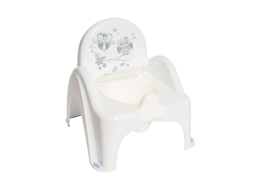 Cadeira Bacio anti-derrapante com música B.Active Owl White