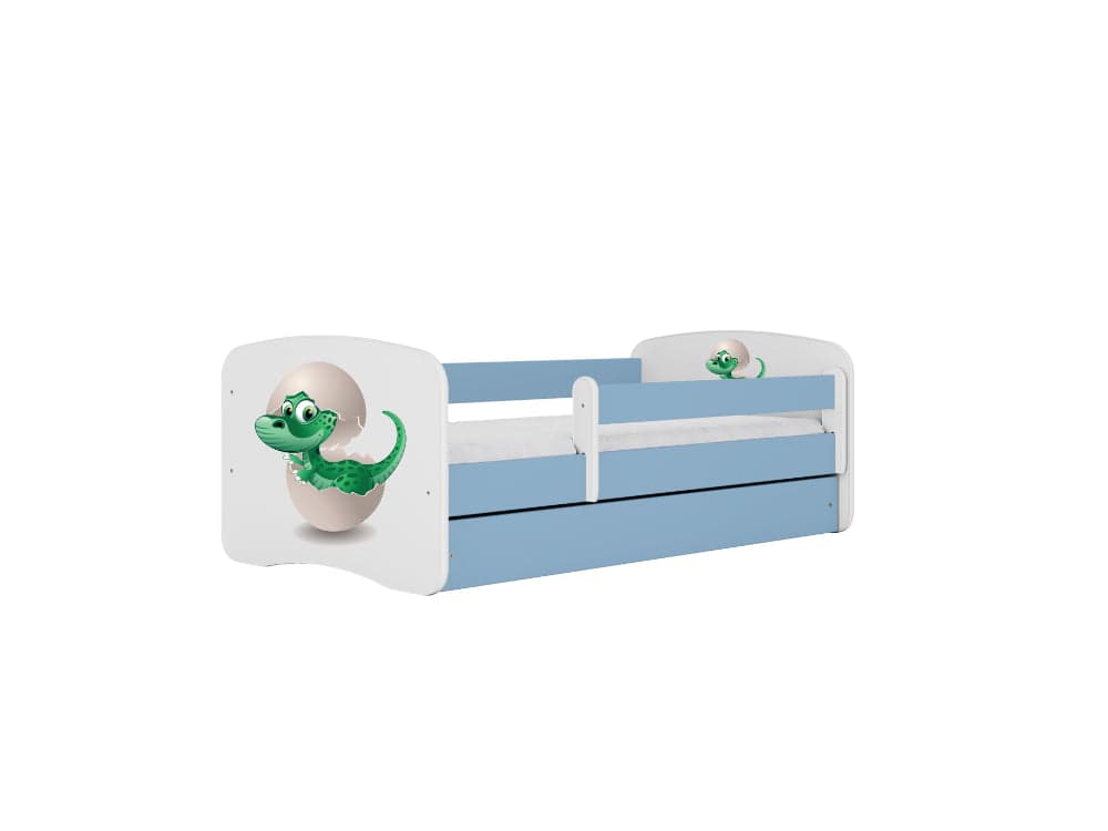 Cama 180 x 80 cm Kocot Kids BabyDreams Baby Dino Blue