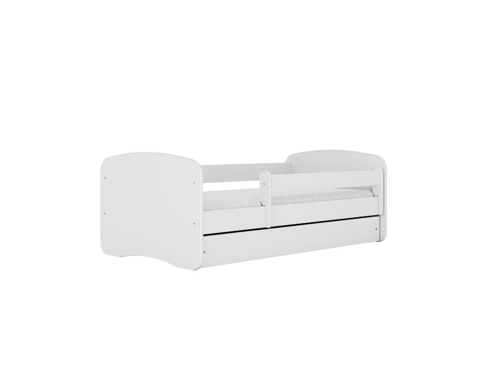 Cama 160 x80 cm Kocot Kids com gaveta e colchão BabyDreams White