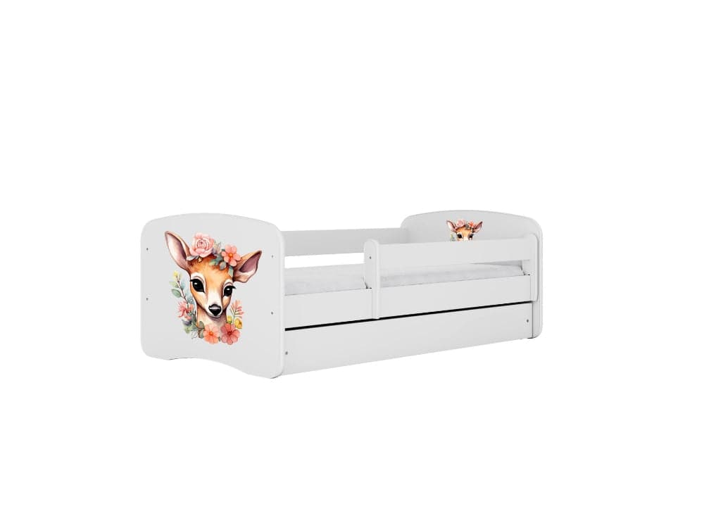 Cama 180 x 80 cm Kocot Kids com gaveta BabyDreams Bambi White