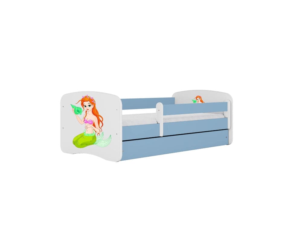 Cama 160 x 80 cm Kocot Kids BabyDreams Mermaid Blue