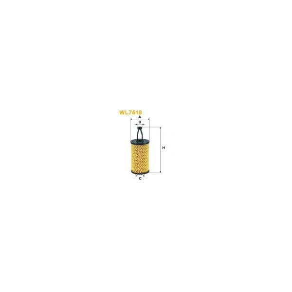 Wix Filters Filtro Oleo WL7518