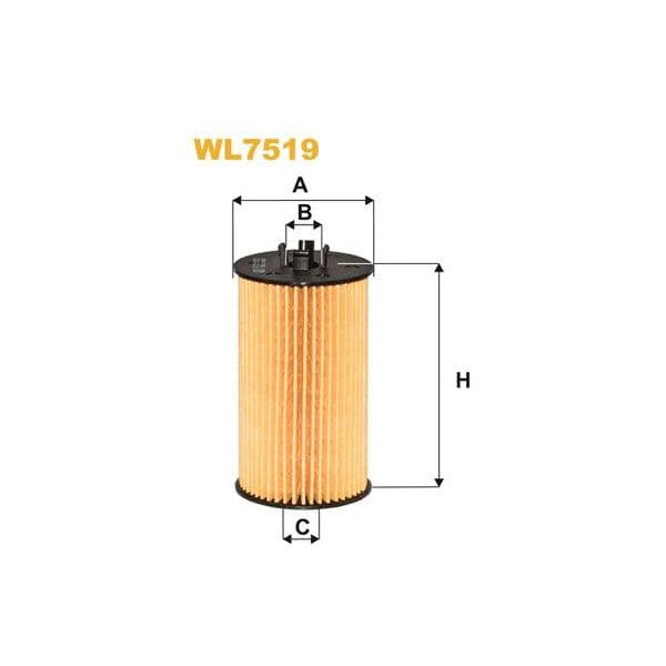 Wix Filters Filtro de Óleo - WL7519
