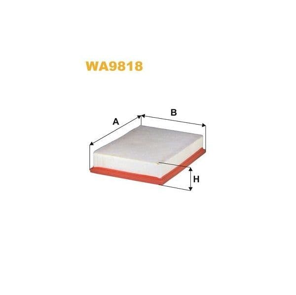 Wix Filters Filtro de Ar - WA9818