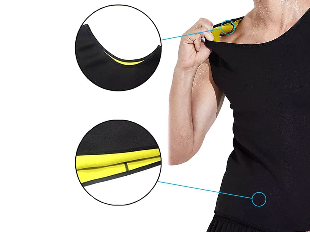 CAMISOLA DE TREINO EFEITO SAUNA TAMANHO L