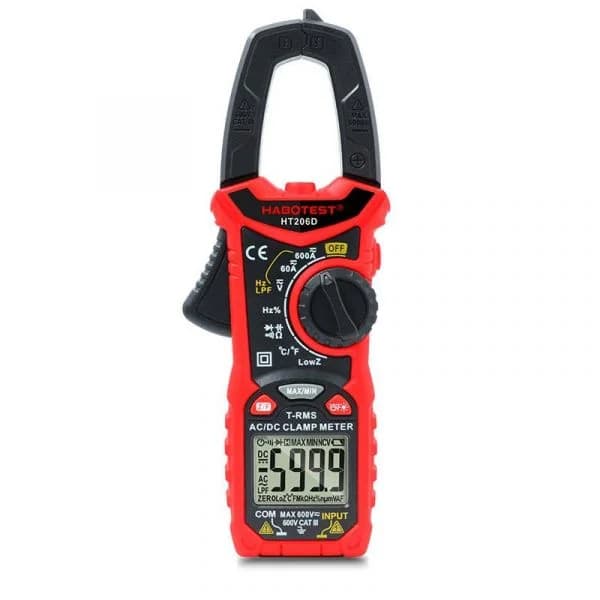 Habotest Pinça Amperimétrica Digital True R - HT206D
