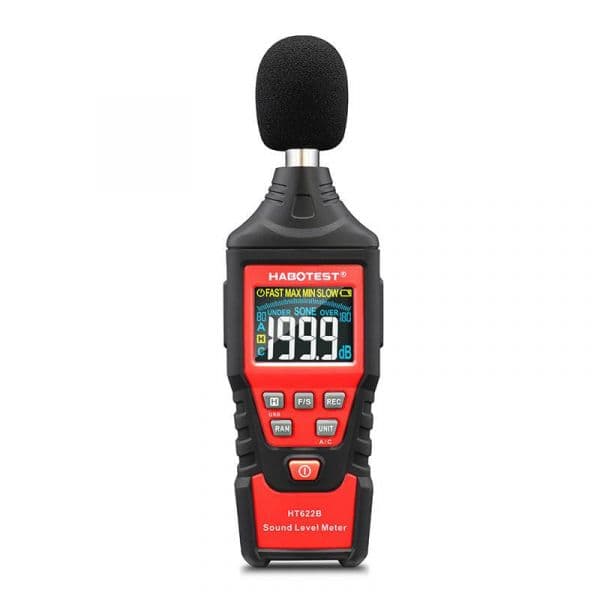 Habotest Medidor de Decibeis Digital usb - HT622B