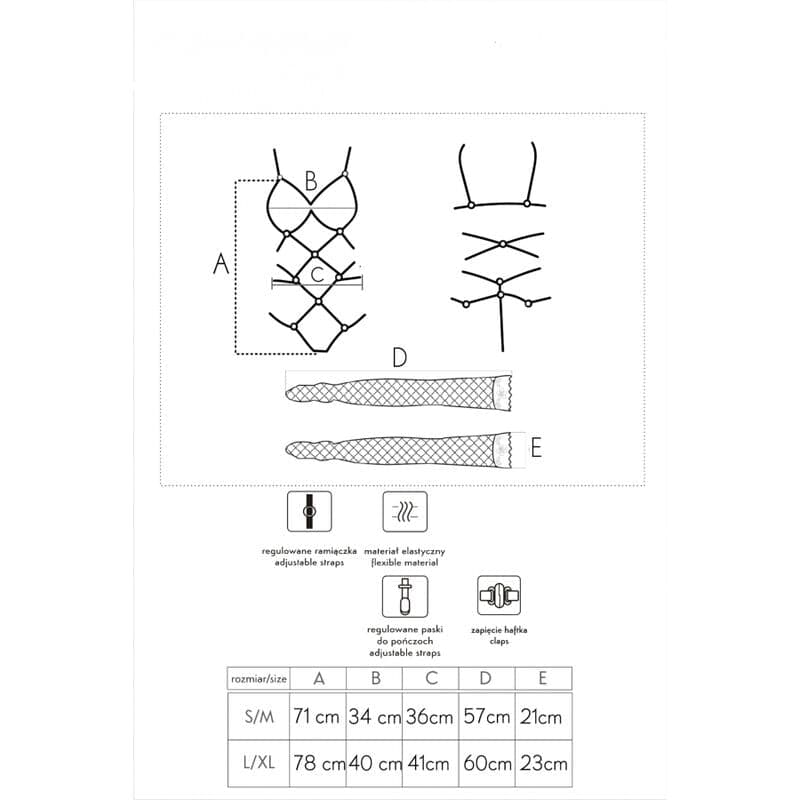 Livco Corsetti Fashion Thiara Lc 20213 Conjunto Body + Meias Vermelhas S/m