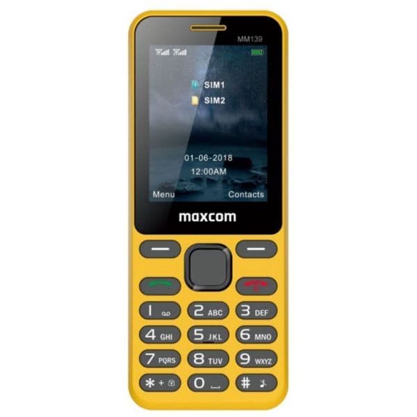 Maxcom Classic mm139 Yellow