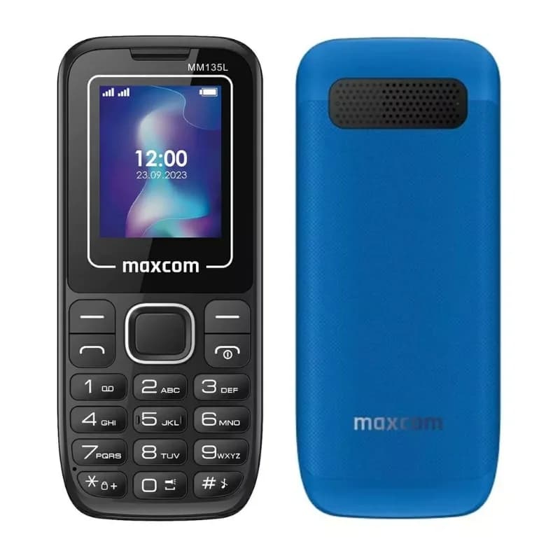 Maxcom MM135 Dual SIM Preto/Azul