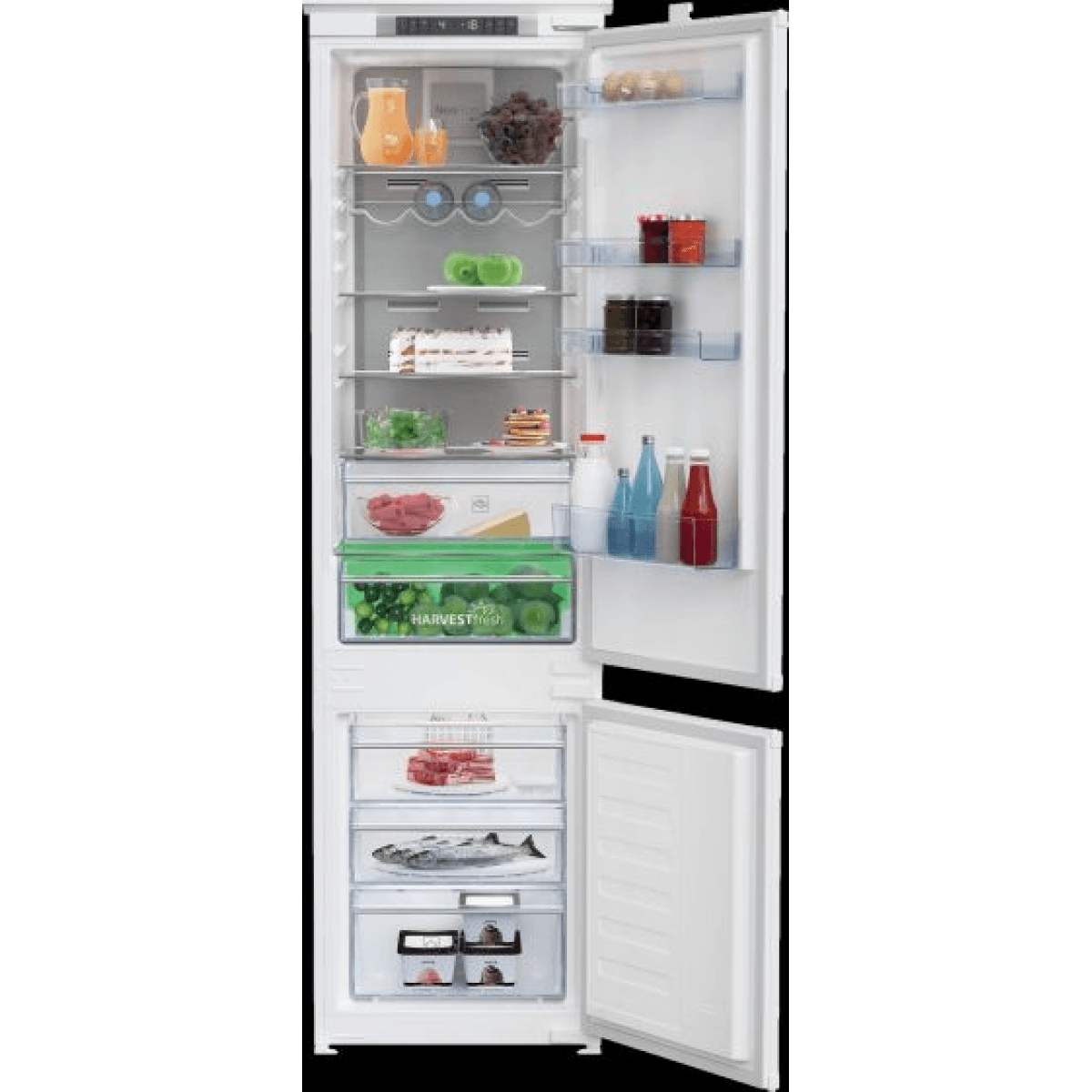 Frigorífico Combinado Beko BCNA306E4SN 284L Classe E