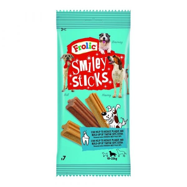 Frolic Snack Smiley Stick 175g