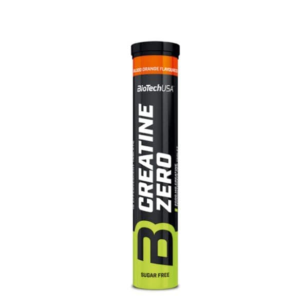 Biotech USA Creatine Zero 16 Comprimidos Efervescentes Laranja Vermelha