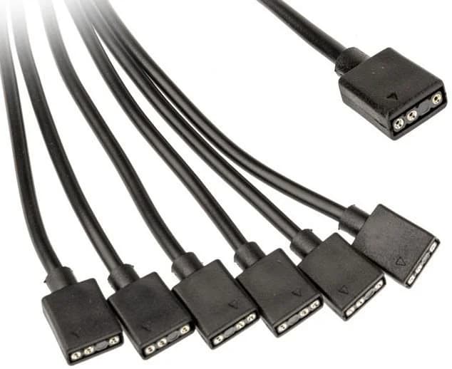 Cabo Splitter Kolink 1-6 ARGB 30cm - PGW-AC-KOL-081