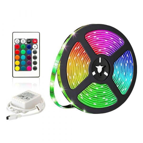 Avide Fita de Leds Rgb + Transformador + Comando 3MT IP20 - 5999097924021