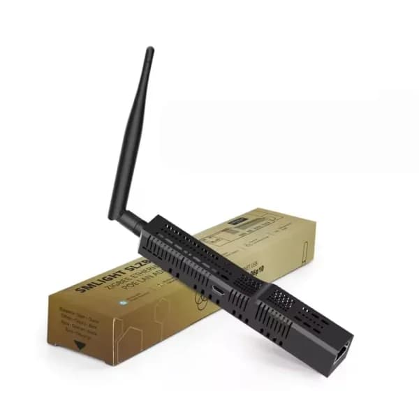 SMLIGHT SLZB-06P10 Coordenador Zigbee 3.0 PoE Ethernet USB Wi-Fi Matter CC2674P10