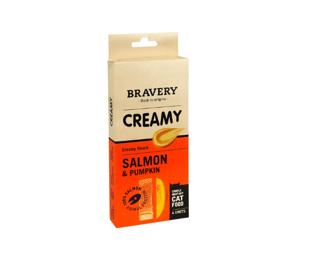 Bravery Creamy Salmão e Abóbora 4 Unid.