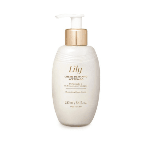Creme de Banho Acetinado Lily, 250ml