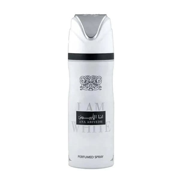 Lattafa Ana Abiyedh I Am White Desodorizante Perfumado 200ml