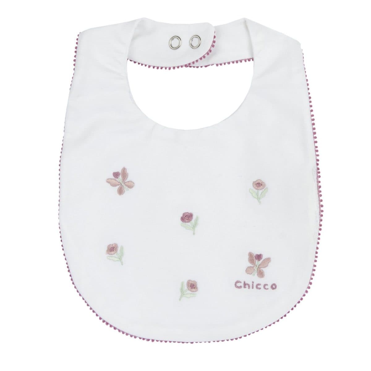Babete com flores e borboletas Chicco