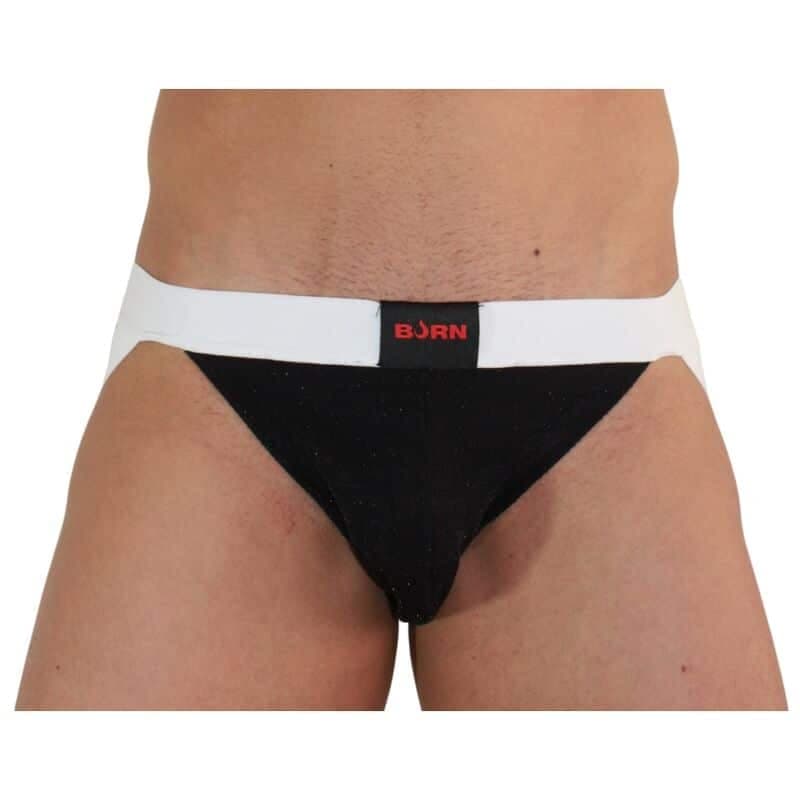 Burn – 004 Jock Brilhante Preto / Branco L