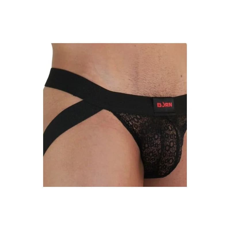 Burn – 005 Jock Lingerie Preto Xl
