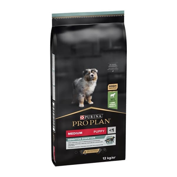 Purina Pro Plan Puppy Medium Sensitive Digestion Lamb 12Kg
