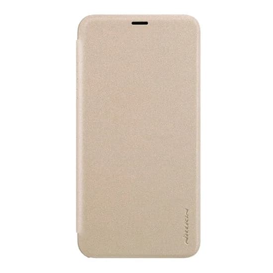 Leather Capa Nillkin Apple iPhone Xr Dourado