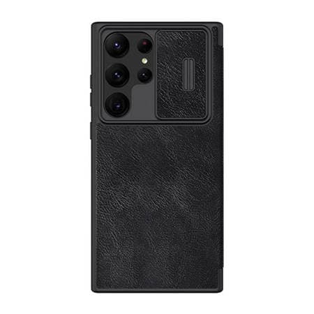 CAPA NILLKIN QIN LEATHER PRO PARA SAMSUNG S23 ULTRA (PRETO)