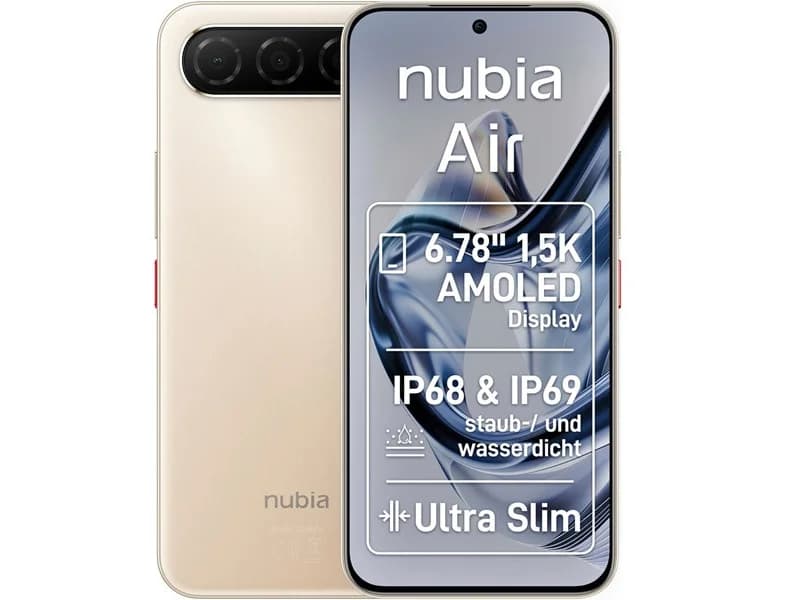 Smartphone ZTE Nubia Air FHD+ 8+12GB/256GB Titanium Desert