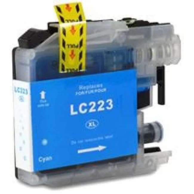 Tinteiro compatível Brother Azul, LC221 / LC223 XL (V2)