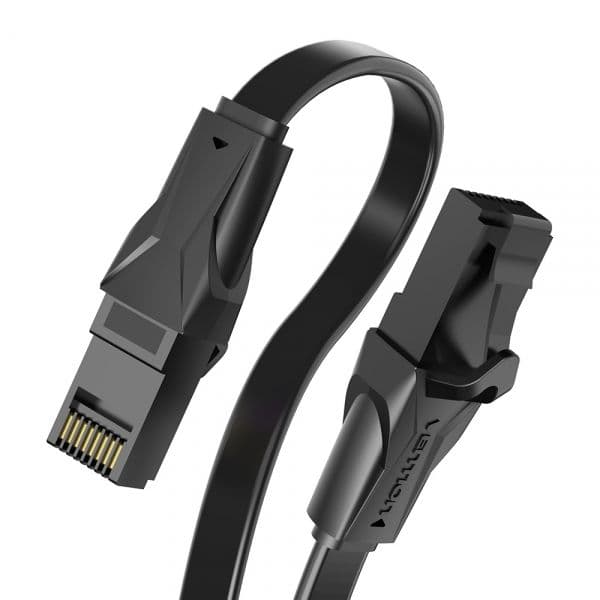 Vention IBABJ Cabo de Rede Cat6 UTP Flat/Rígido 5m Preto