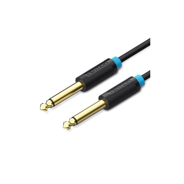 Vention Cabo Áudio Jack 6.5mm M Mono 10mts Black - 18-BAABL