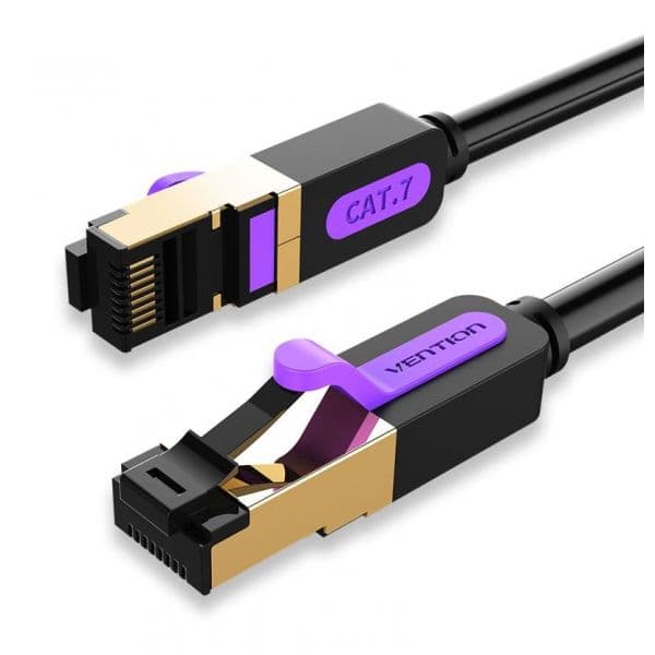 Vention ICDBF Cabo de Rede RJ45 SFTP Cat7 1m Preto