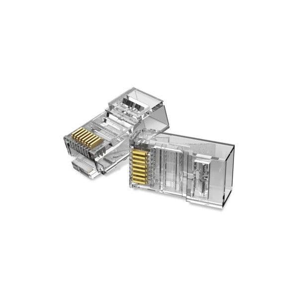 Vention IDDR0-50 Conector Modular RJ45 CAT6 UTP Transparente 50 Unidades