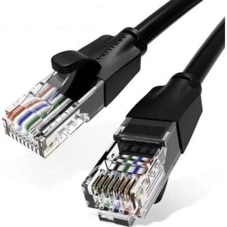 Vention IBEBQ Cabo de Rede RJ45 UTP Cat.6 20m Preto