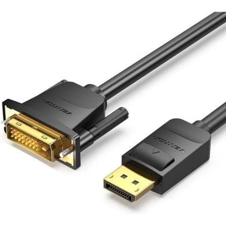 Vention HAFBF Cabo Conversor DisplayPort Macho para DVI Macho 1m Black