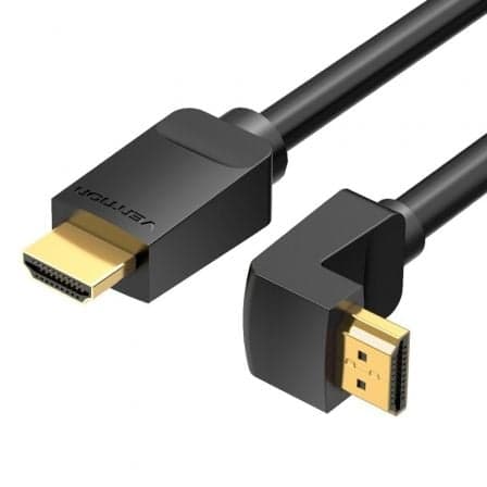 Vention AAQBH Cabo HDMI Macho a Macho 2.0 4K Angulado 2m Preto